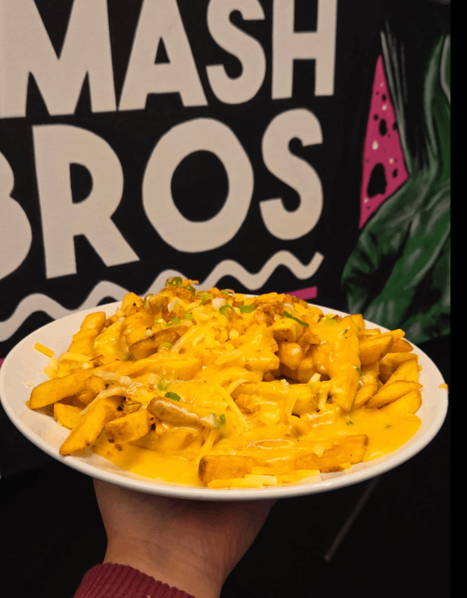 Smash Bros Glasgow loaded fries